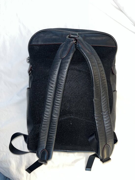 Graham Backpack with Spikey Diamond Print - Black main image 6